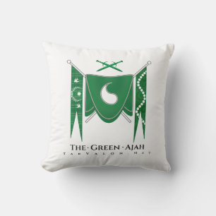 TarValon.Net Green Banner Regalia Pillow