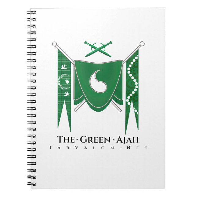 TarValon.Net Green Regalia Notebook (Front)
