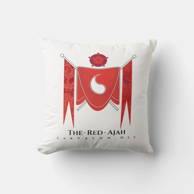 TarValon.Net Red Banner Regalia Pillow (Front)