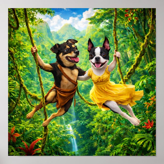 "Tarzan & Jane" Poster (Front)