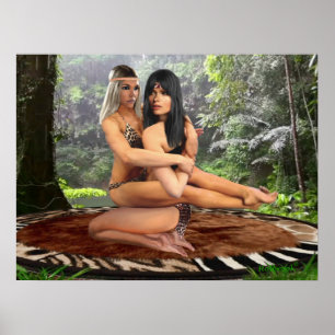 TARZANA SCISSORS LUANA #3 POSTER