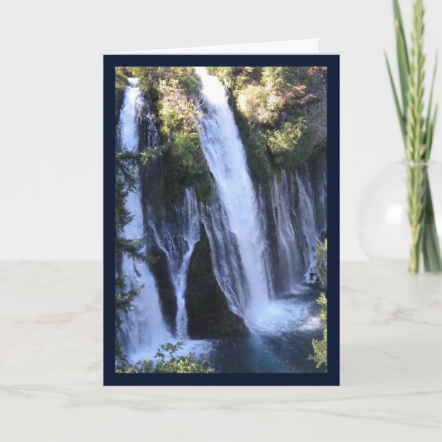 Tarzan's Waterfall- Song of Sol. 8:7 Greeting Card (Front)