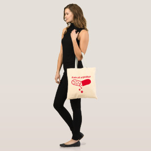 Tas: Rode pil al geslikt? Tote Bag
