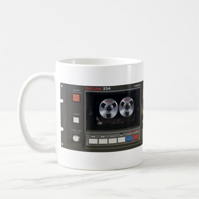 Tascam 234 coffee mug (Left)
