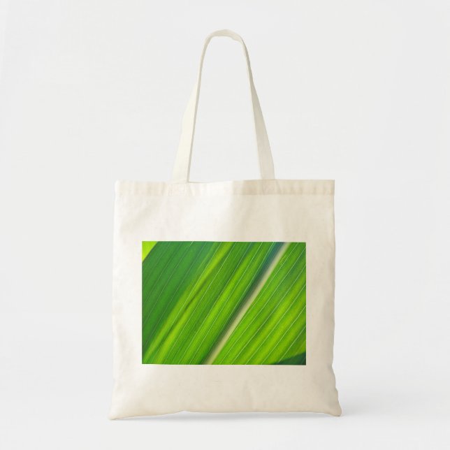 Tasche hellgrünes Maisblattdesign Tote Bag (Front)