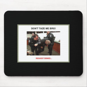 taser grey borderphixr mouse pad