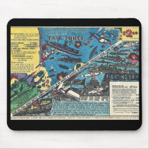 Task Force! Helen of Toy Comic Book Ad Mouse Pad