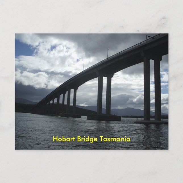 Tasman Bridge Tasmania Postcard (Front)