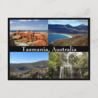 Tasmania, Australia postcard