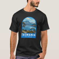 Tasmania Australia Travel Art Vintage