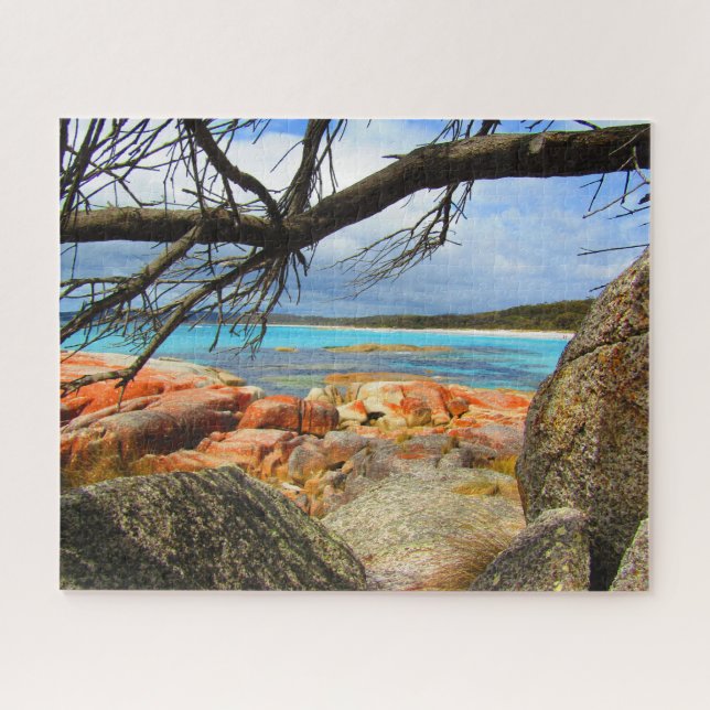 tasmania bay of fires jigsaw puzzle (Horizontal)