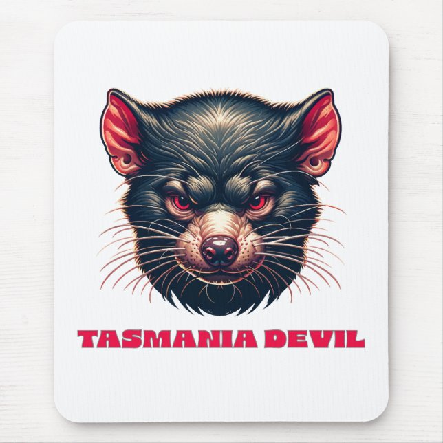 Tasmania Devil Australia Mouse Pad (Front)