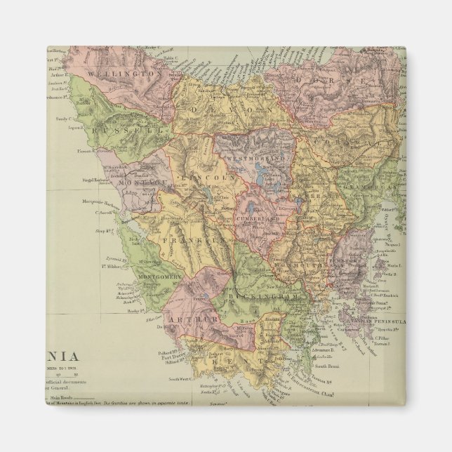 Tasmania, Fiji Magnet (Front)