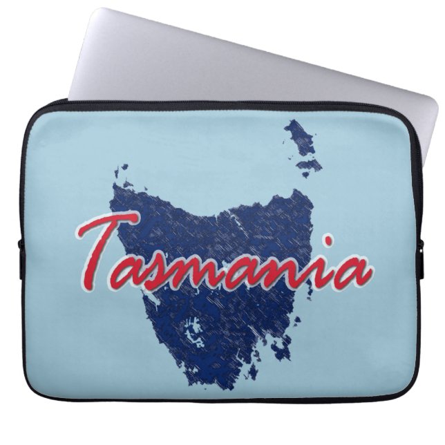Tasmania Laptop Sleeve (Front)