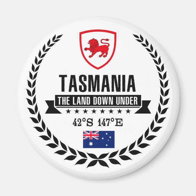 Tasmania Magnet (Front)
