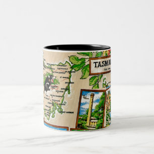 Tasmania Map Mug