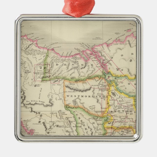 Tasmania Metal Tree Decoration (Front)