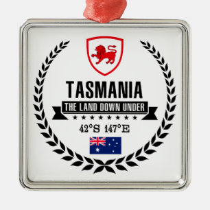 Tasmania Metal Tree Decoration
