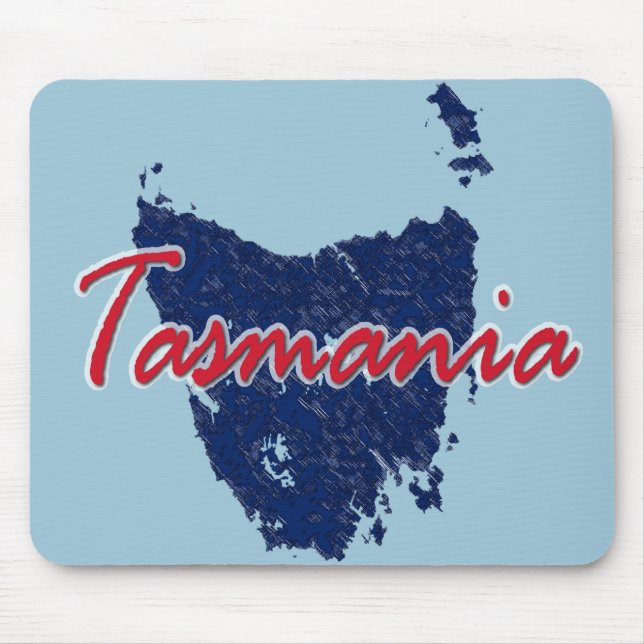 Tasmania Mouse Pad (Front)