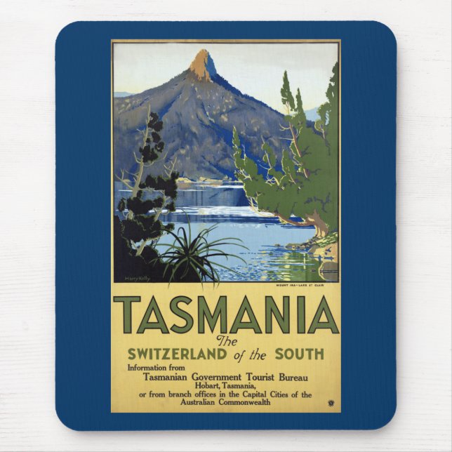 Tasmania ~ Switzerland of the South Mouse Pad (Front)