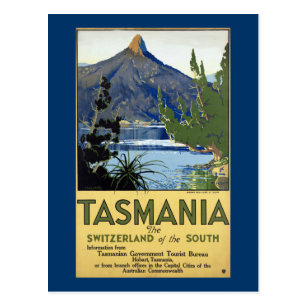 Tasmania ~ Switzerland of the South Postcard