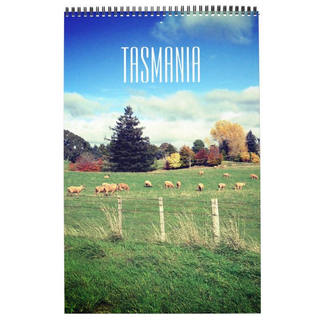 tasmania travels calendar (Cover)