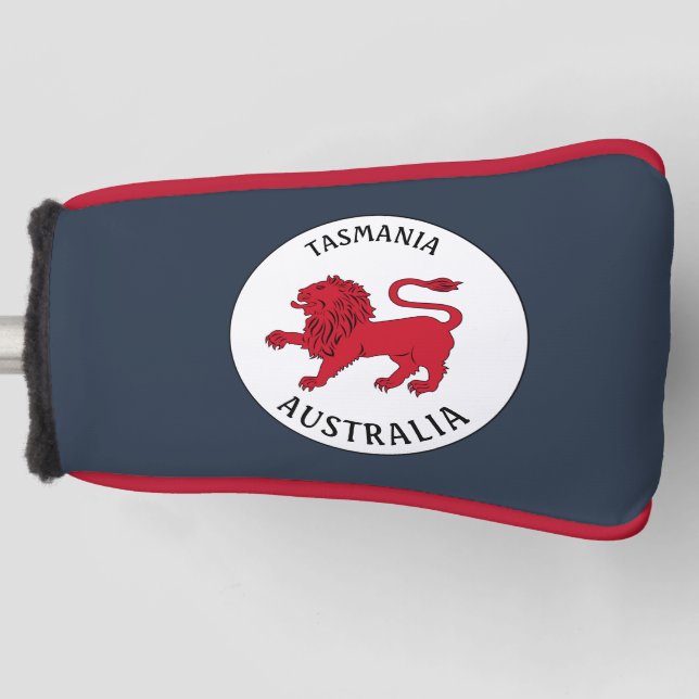 Tasmanian Badge (Australia) Golf Head Cover (Front)