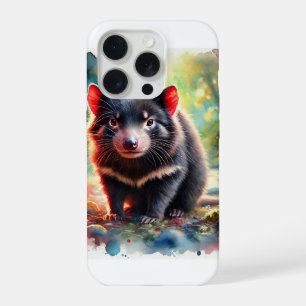 Tasmanian Devil 240824AREF116 - Watercolor iPhone 15 Pro Case