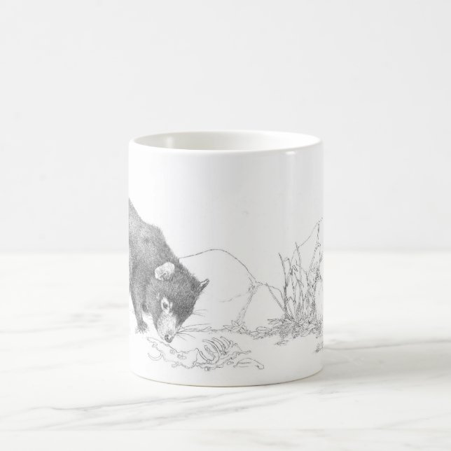 Tasmanian Devil Coffee Mug (Center)