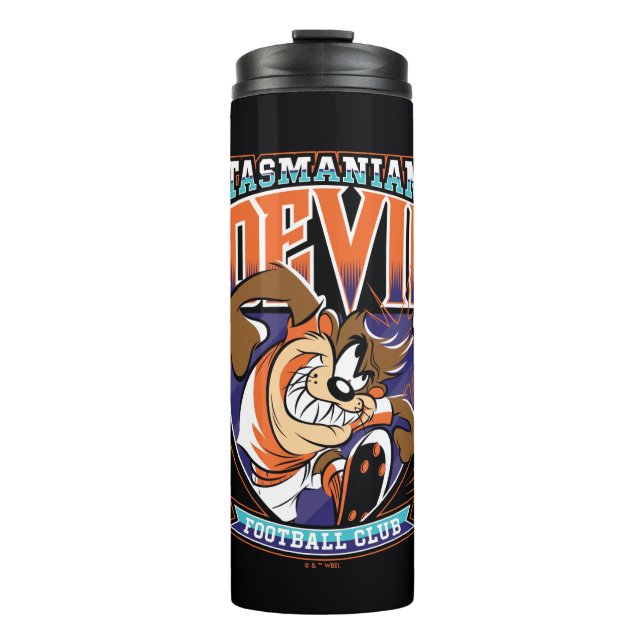 Tasmanian Devil Football Club Badge Thermal Tumbler (Front)