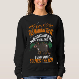 Tasmanian Devil Solve Most Of My Problems 1 Sweatshirt