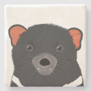 Tasmanian Devil Stone Coaster
