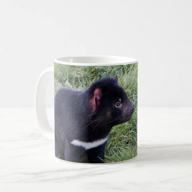 Tasmanian Devil, Tasmania, Australia Coffee Mug (Front Left)
