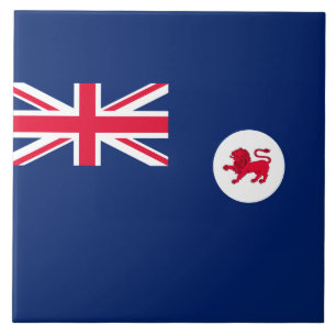 Tasmanian Flag (Tasmania) (Australian State) Ceramic Tile