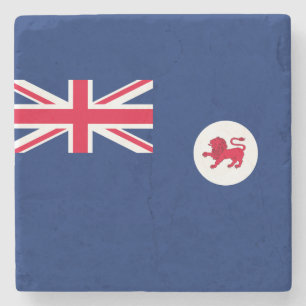 Tasmanian Flag (Tasmania) (Australian State) Stone Coaster