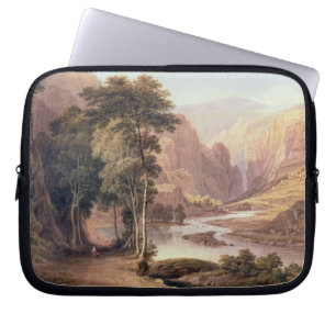 Tasmanian Gorge (w/c) Laptop Sleeve