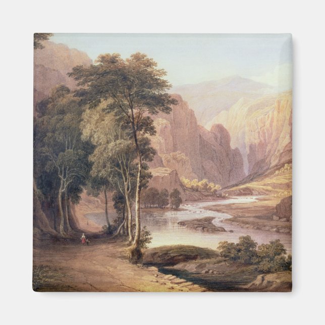 Tasmanian Gorge (w/c) Magnet (Front)