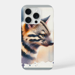 Tasmanian Tiger in Watercolor REF3 - Watercolor iPhone 15 Pro Case