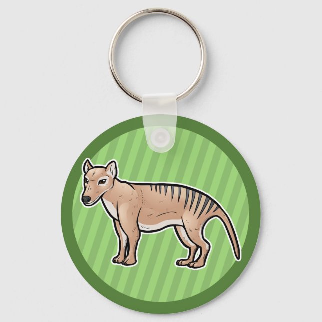 Tasmanian Tiger Key Ring (Front)