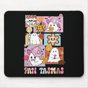 Tasmas Ghost Pumpkin Spooky Conchas Halloween Mouse Pad