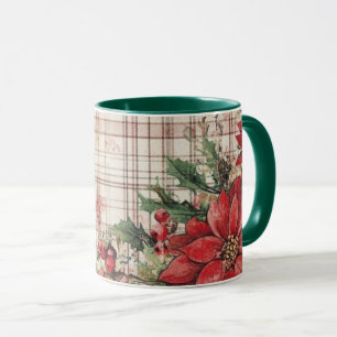 Tasse Christmas Collage Junk Journal Var08 Mug