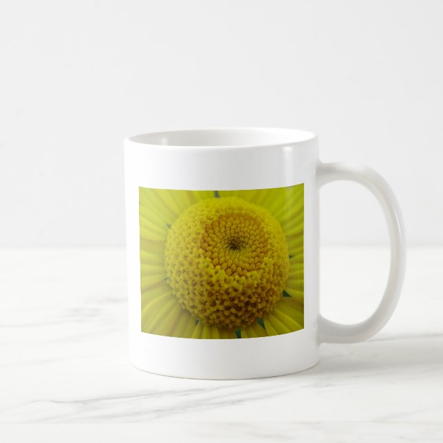 Tasse gelbe Margeritenblüte: have a nice day Coffee Mug (Right)