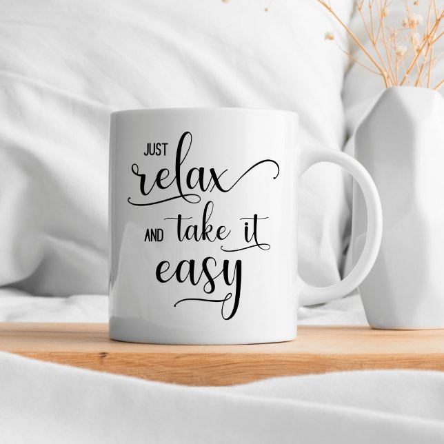 Tasse "just relax" coffee mug (Creator Uploaded)
