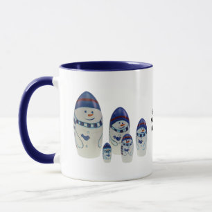 Tasse Matryoshka, Matryoshka, Babuschka Mug