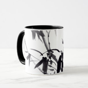 Tasse mit Bambus-Tuschekunst Mug
