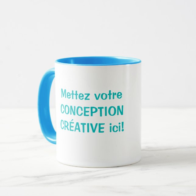 Tasse personnalisée mug (Front Left)