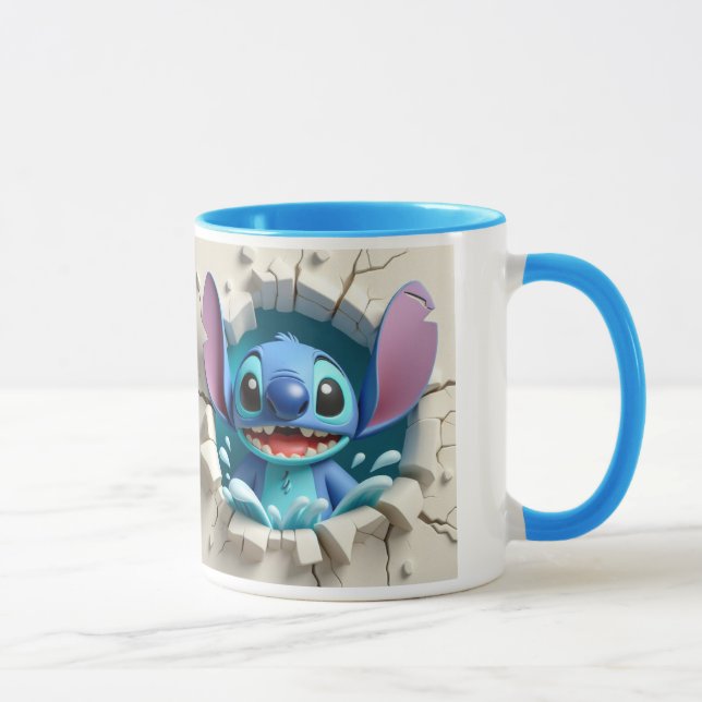 Tasse stich 3d mug (Right)