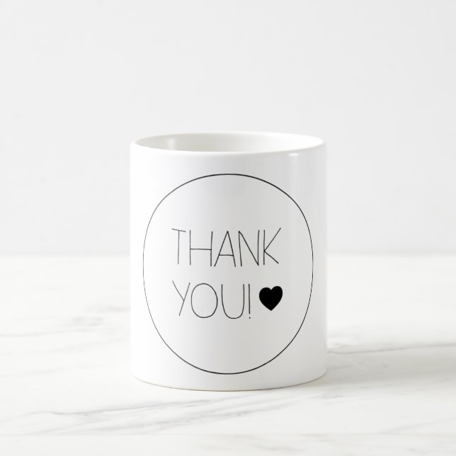 Tasse - Thank you! Coffee Mug (Center)
