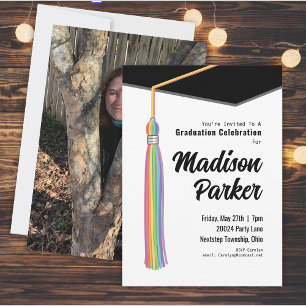 Tassel Graduation Party Invitation