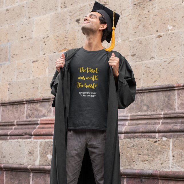 Tassel Hassle Personalised Graduation Tee (Creator Uploaded)